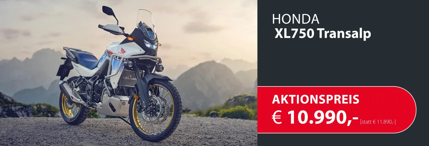 Honda XL750 Transalp - jetzt zum Aktionspreis von € 10.990,-